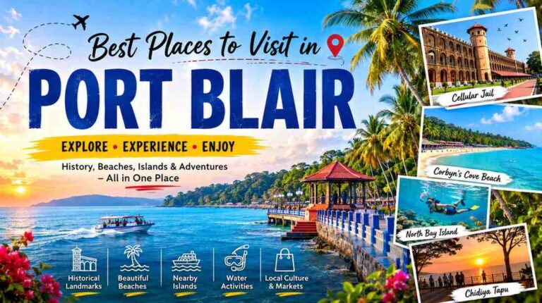 Places to visit in Port Blair