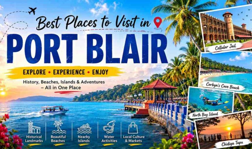Places to Visit in Port Blair: Top Attractions & Travel Guide 2026